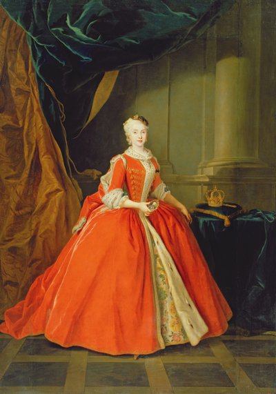 Maria Amalia von Sachsen (1724-60) Königin von Spanien von Louis de Silvestre